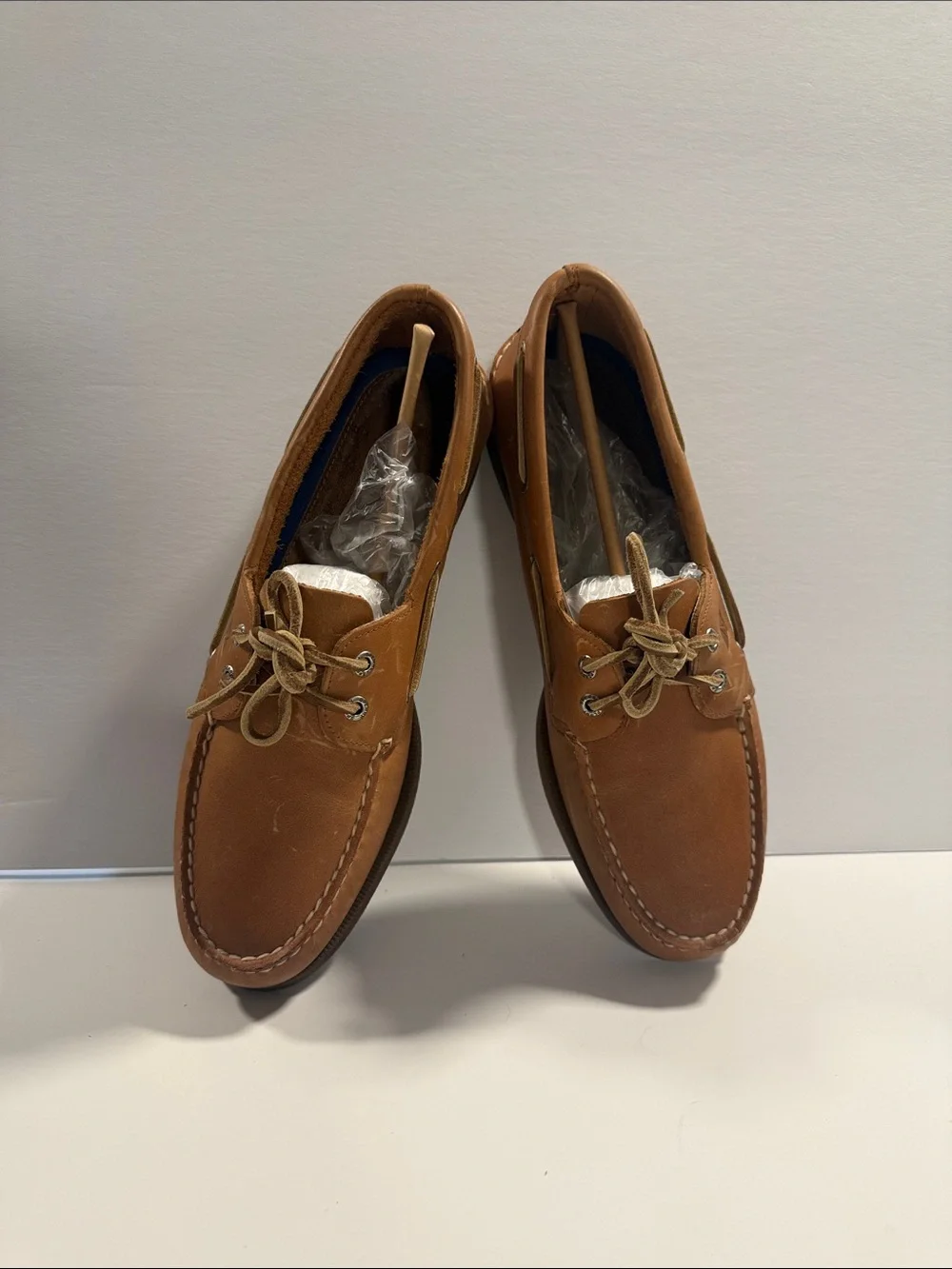 Sperry Men's Tan Leather Boat Shoes
